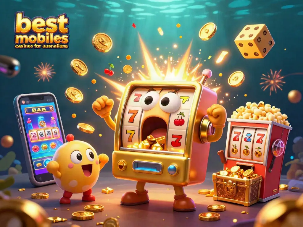 Discover winning moments with the best mobile casinos for Australians featuring lively slot machines.