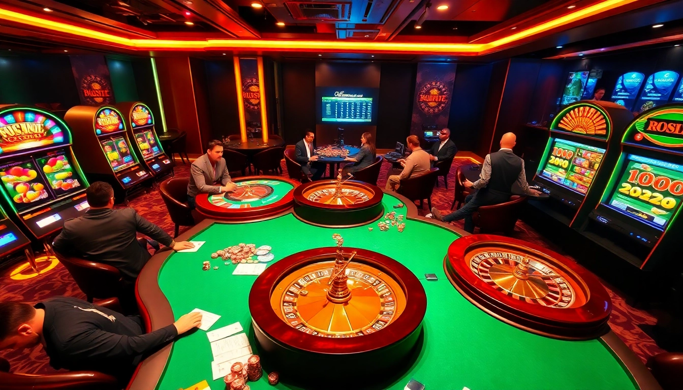 Experience luxury and excitement with ĐĂNG NHẬP FEBET in a thrilling casino atmosphere featuring exciting games and vibrant visuals.