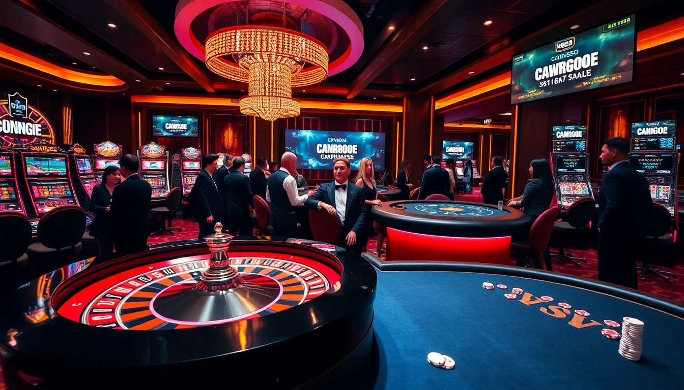 Experience thrilling gameplay at https://nk88s.net/ with casino tables and vibrant slot machines.