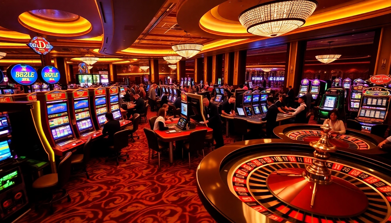 Gamble and win at B52CLUB in a vibrant casino atmosphere, featuring exciting games.