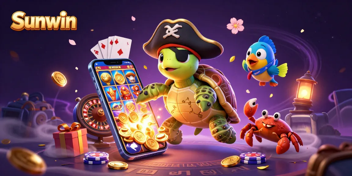 Engage in thrilling games at Sunwin with vibrant slots, colorful cards, and treasure-filled adventures.